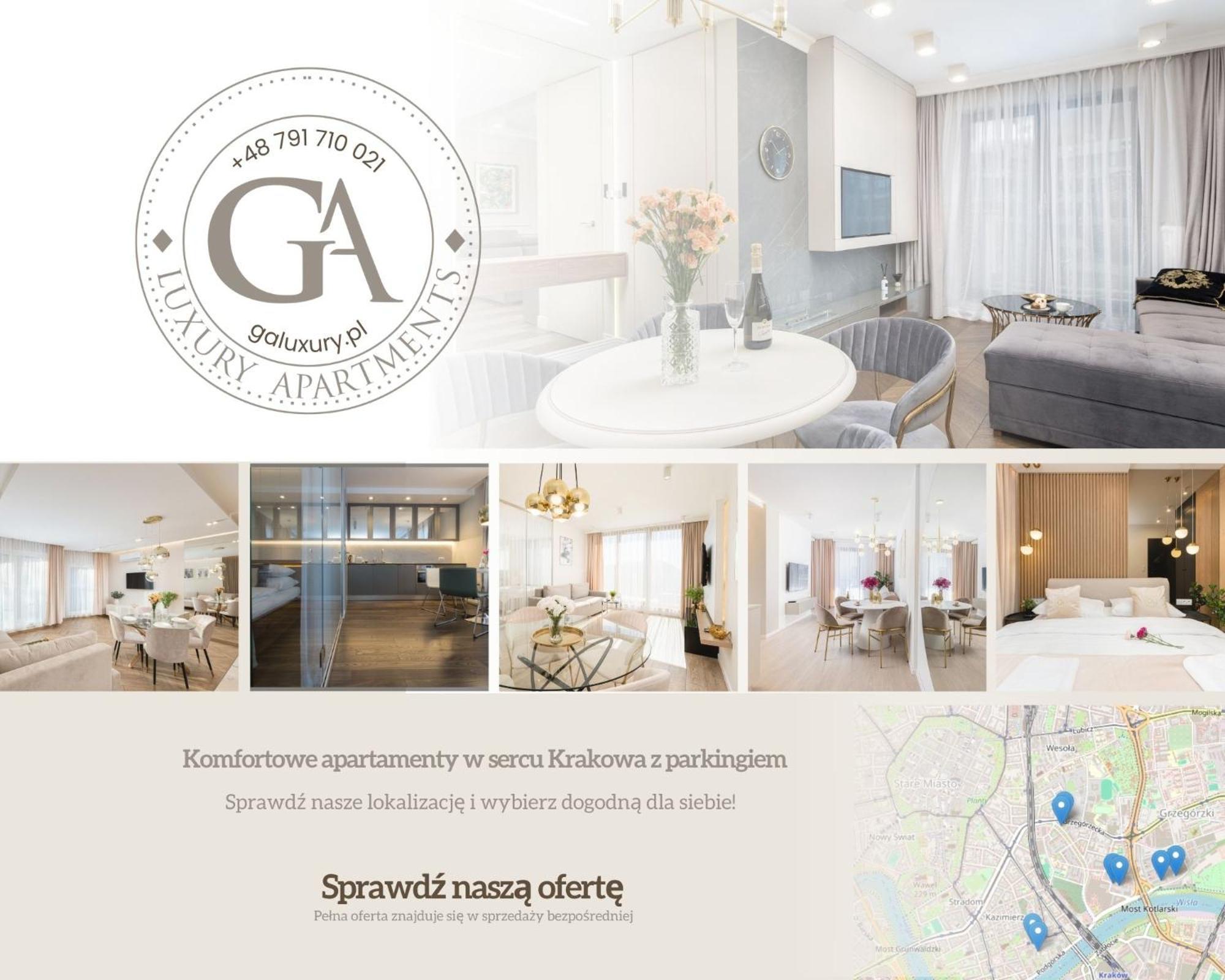 Ga Luxury Apartments G9 Krakow Bagian luar foto